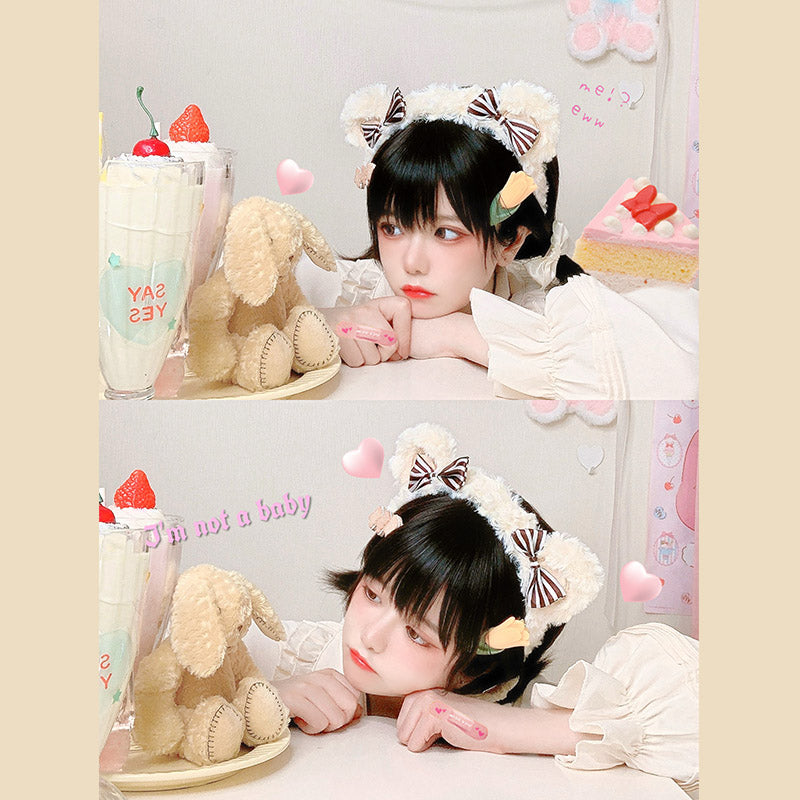 cute plush headband PL52624