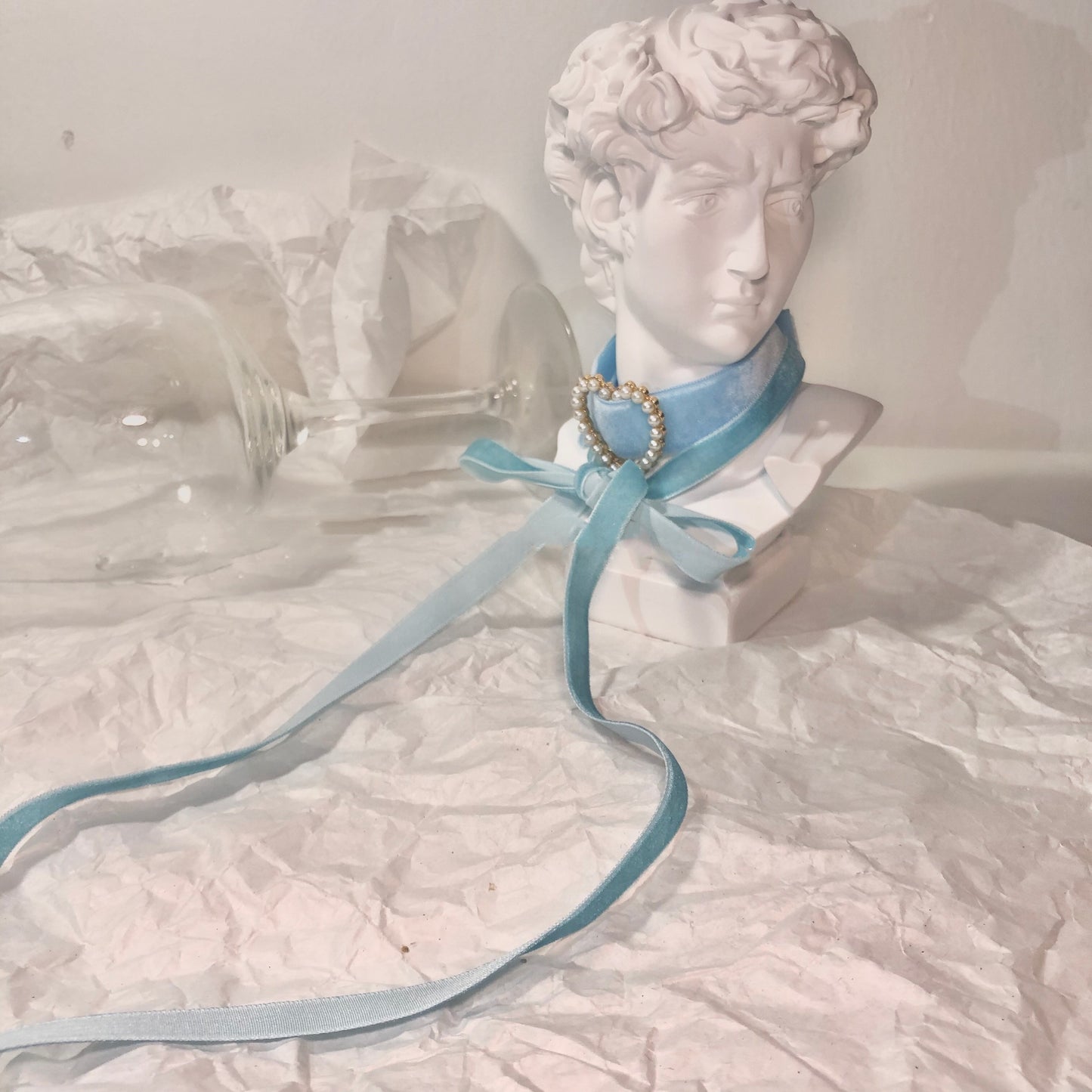 Blue Love Pearl Necklace PL52146
