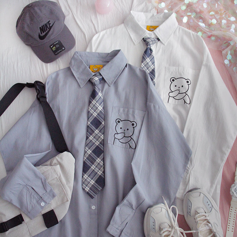 Cute bear shirt PL50221