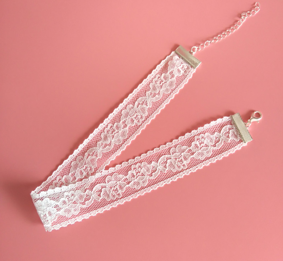 Lolita lace clavicle chain PL20125