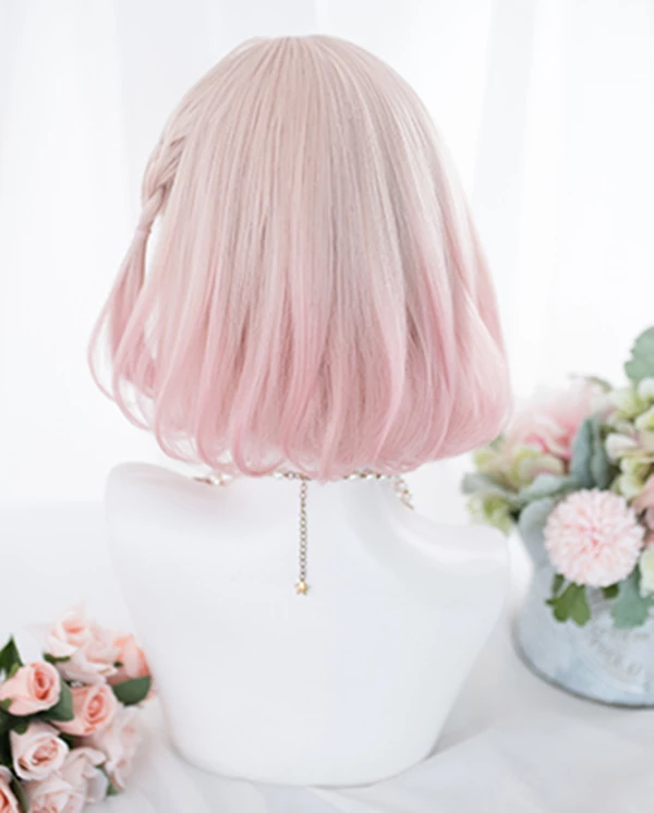 Lolita gradient wig + tiger mouth clip PL20714