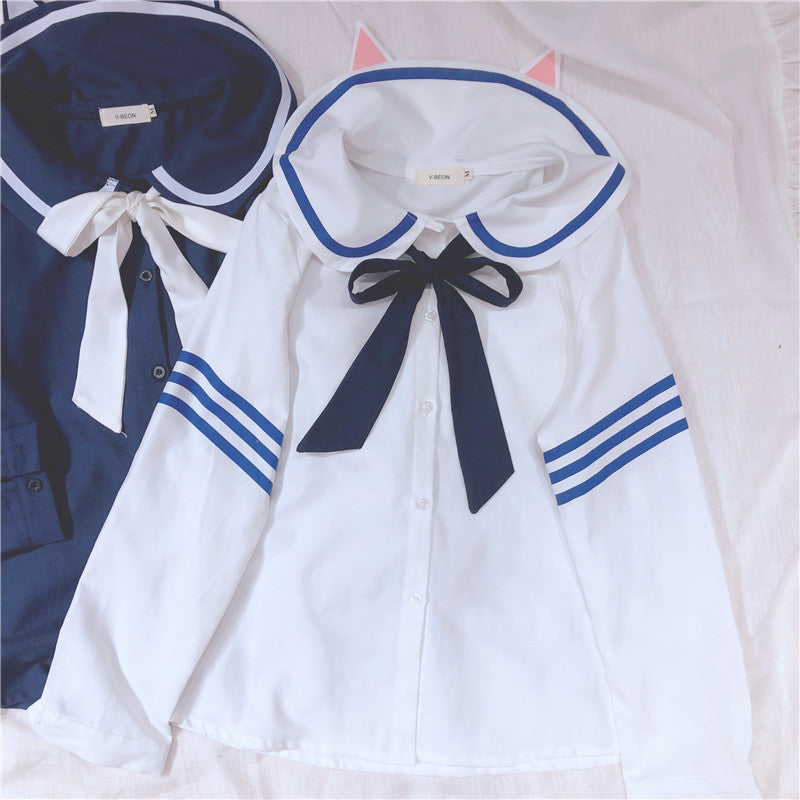 Lolita bow tie shirt PL20201