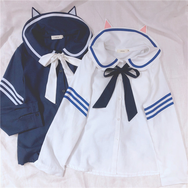 Lolita bow tie shirt PL20201