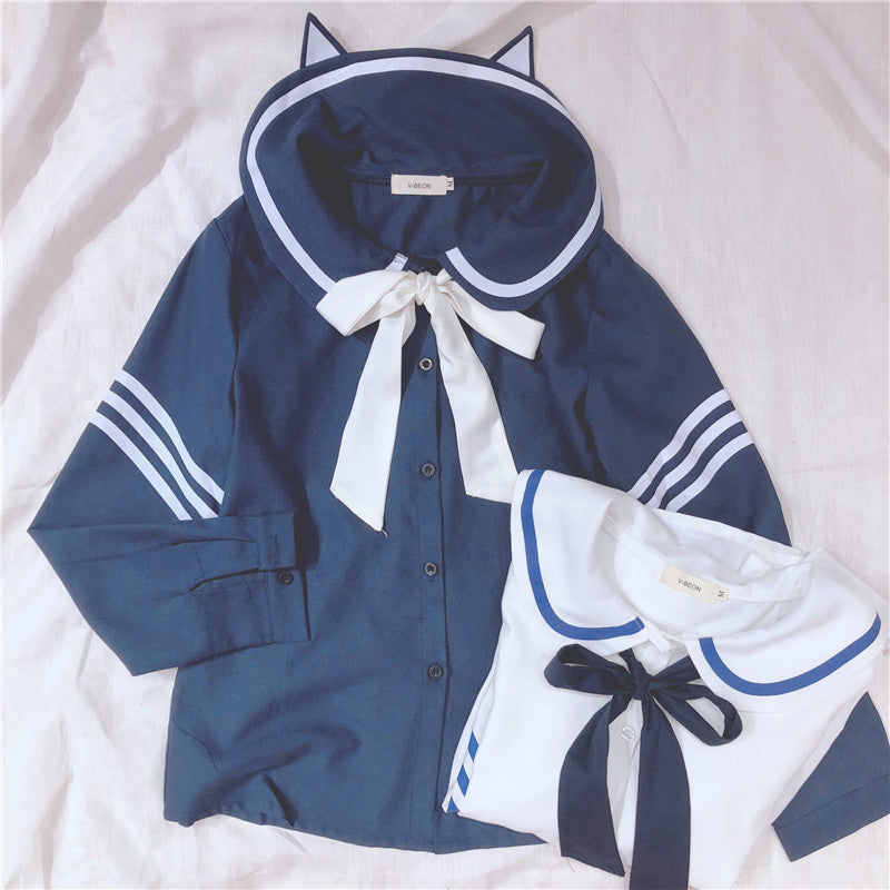 Lolita bow tie shirt PL20201