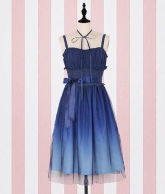 Lolita Star City Gradient Dress PL20105