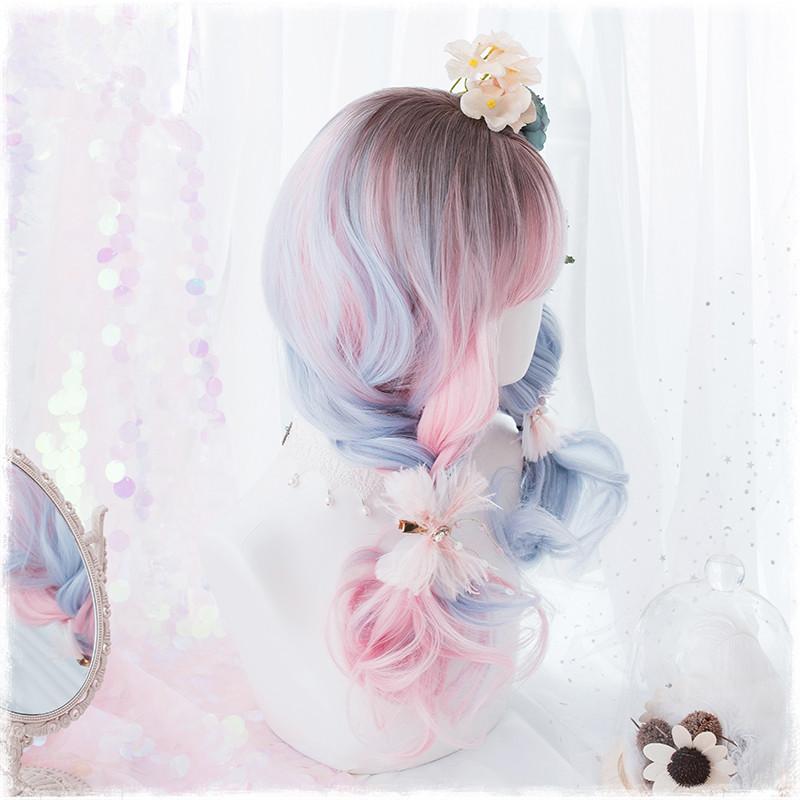 Lolita Blue Pink Gradient Wig PL20261