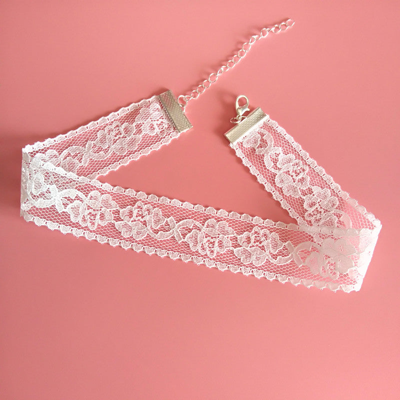 Lolita lace clavicle chain PL20125