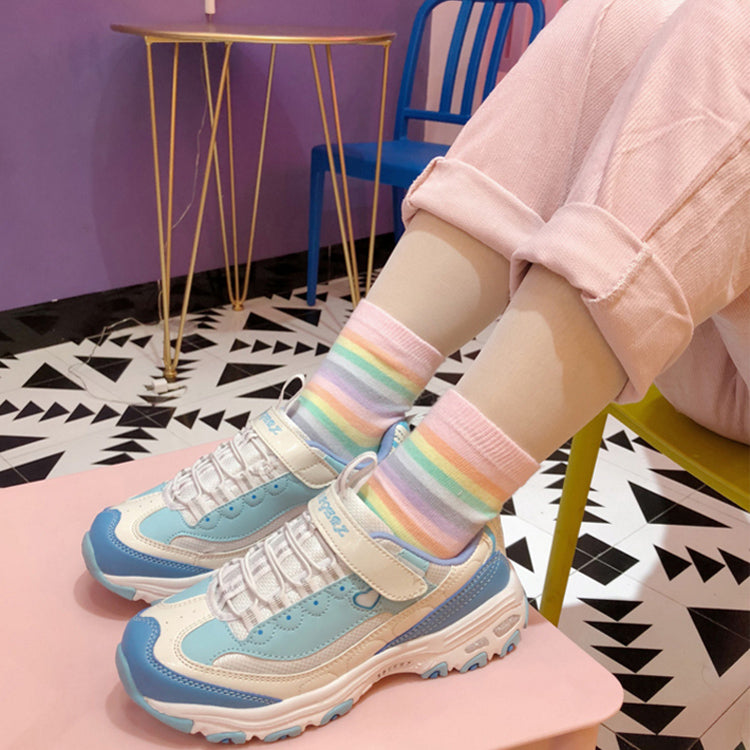 Macaron ice cream color stockings PL20115