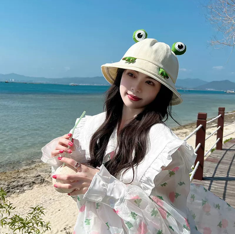 Cute Frog Bucket Hat PL52989