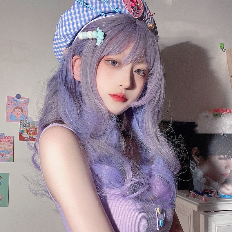 Lolita gradient long curly hair PL52628