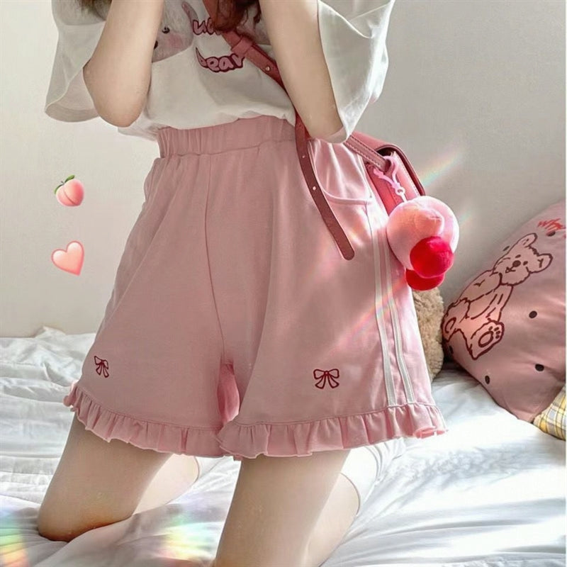 pink shorts P1027