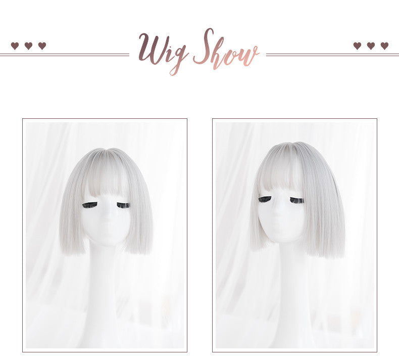 Lolita Silver White Wig PL52601