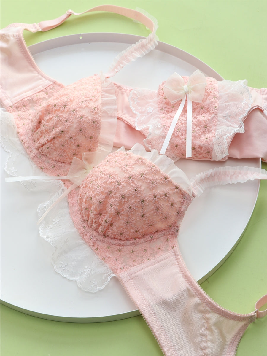 Cute pink lingerie set PL52296
