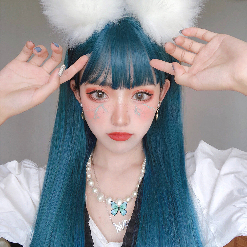 lolita blue wig PL52608