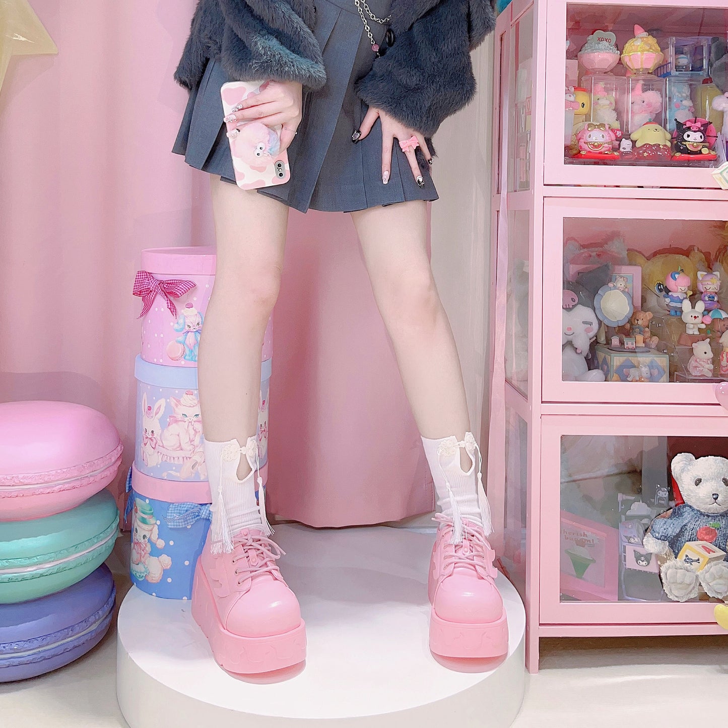lolita platform shoes PL52707