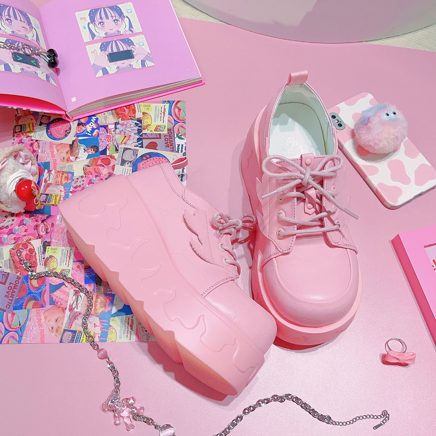 lolita platform shoes PL52707