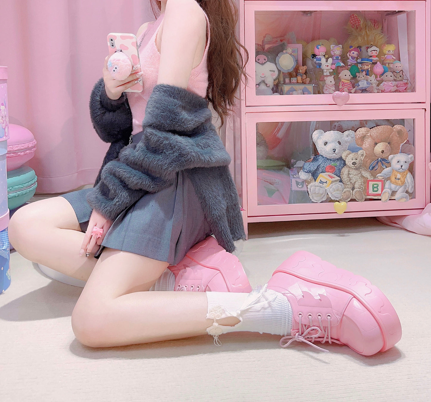 lolita platform shoes PL52707
