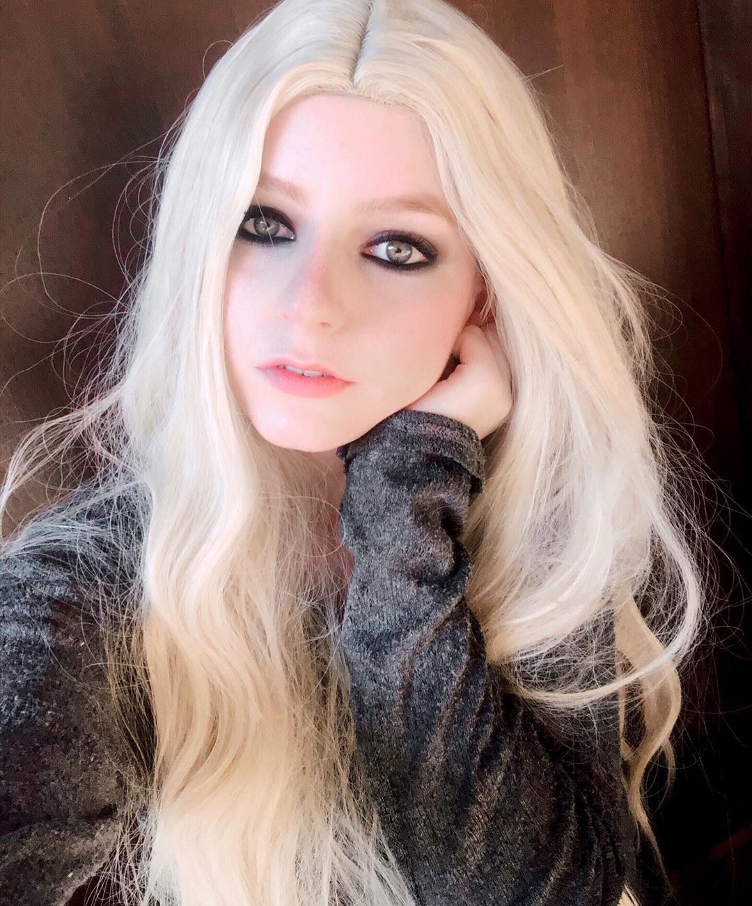 Corn perm wig PL20677