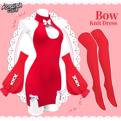 KORURACLUB-Bow Sweater KO57