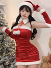 Red Velvet Christmas Dress PA10192