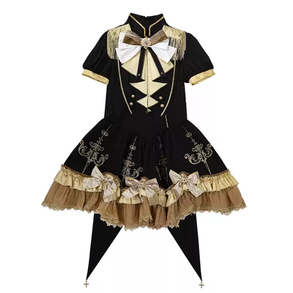 Elegant lolita short-sleeved dress PA20110