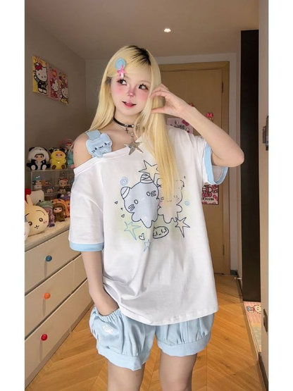 Subculture soft girl short sleeve PA20154