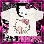 Hot Girl Cat T-Shirt PL53816