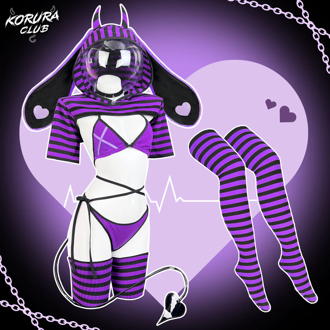 Demon Bunny Bikini KO135