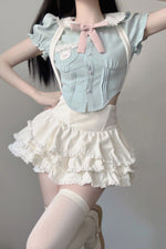 Cute Tutu Cake Skirt Set PL53556