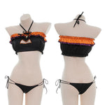 HALLOWEEN HOLLOW BAT KEYHOLE LINGERIE PL53685