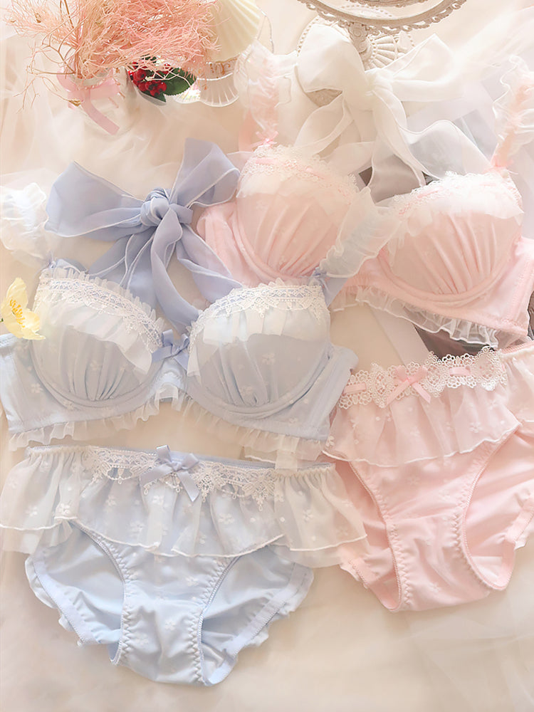 Sweet and cute halter neck underwear PL53600
