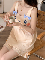 Cute Suspender Pajamas PL53548