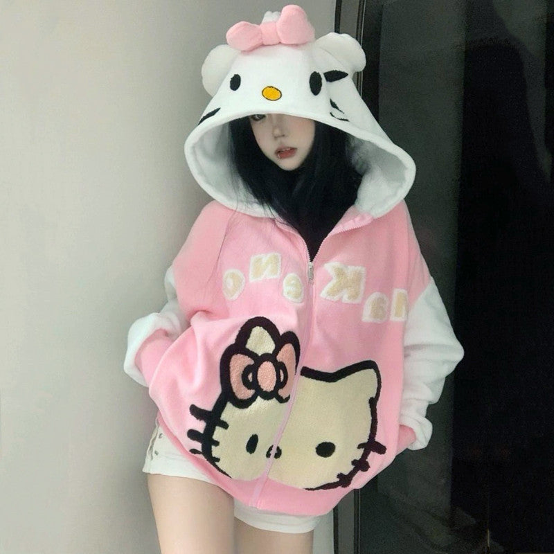 Cute Plush Sweatshirt PL357191