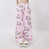 Pink Casual Pants PL357214