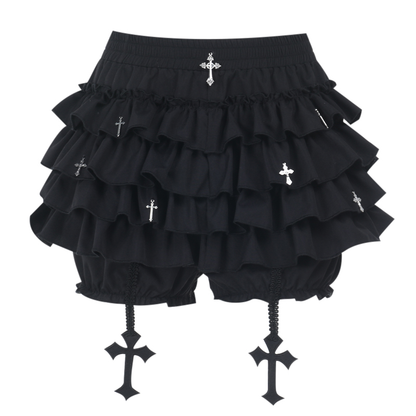 Gothic shirt and puffy skirt suit PA20117