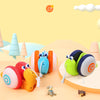 PULL ROPE TOY SNAIL PL53258