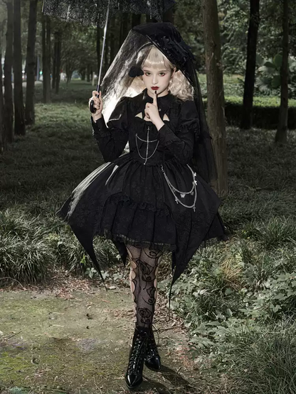 Gothic dark lolita dress OP dress PA20269