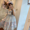 lolita print cartoon dress PL53217