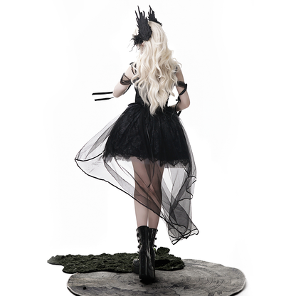 Swan Dream JSK Dark Angel Lolita Dress PA20296