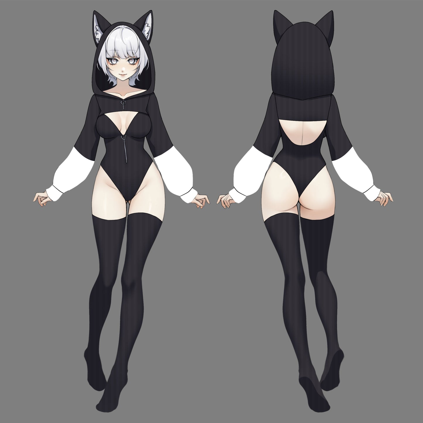 CUTE FOX BODYSUIT  SR22