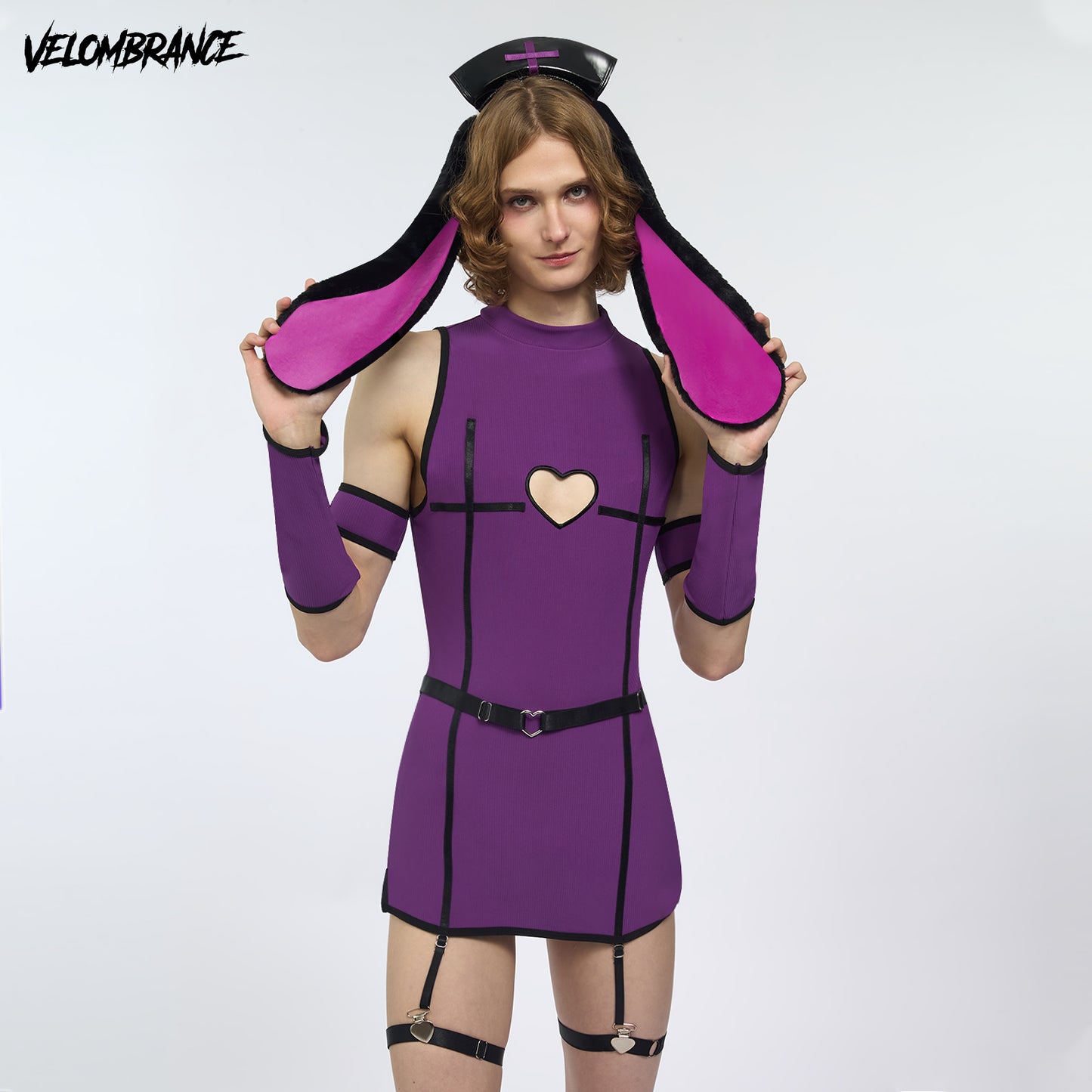Sweetheart Bunny Nurse Dress (8-Piece Set) AS49