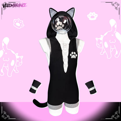 Cat bodysuit (3-Piece Set） AS43
