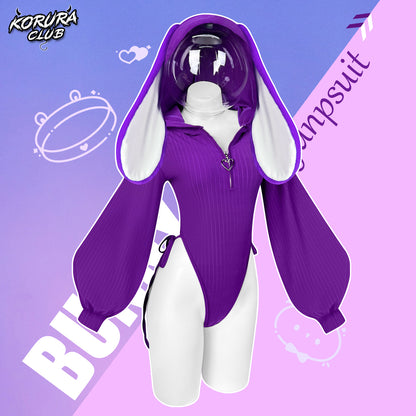 Bunny Ear Hoodie Bodysuit KO64