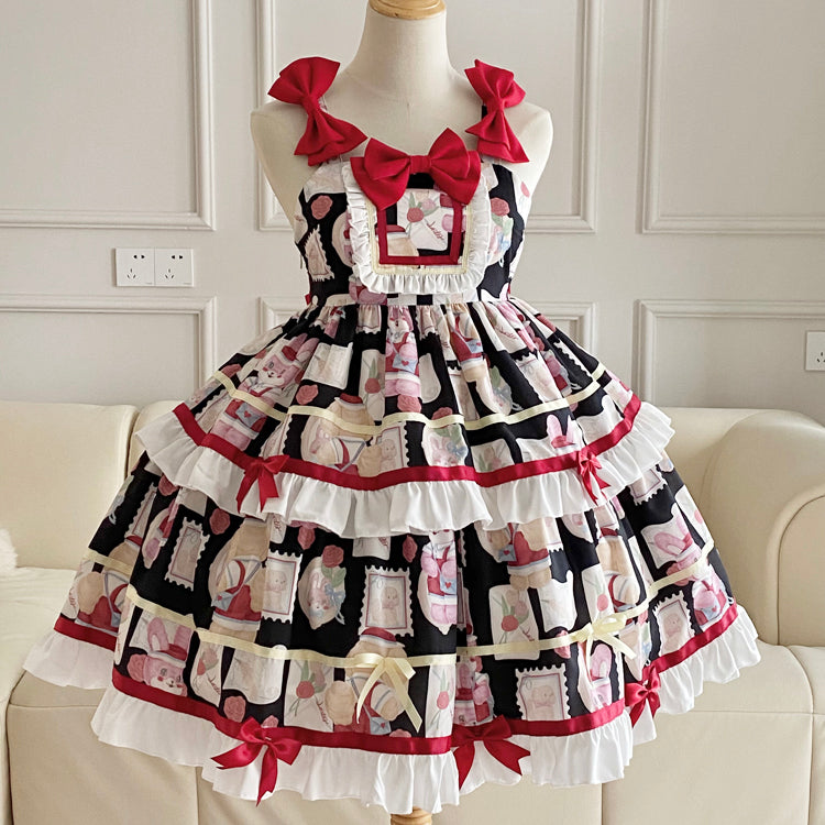 jsk lolita cake skirt PL53300