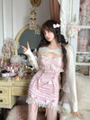 Sweet Lace Suspender Skirt PA10010