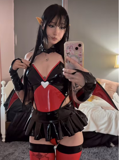 Cosplay Crimson Devil Costume KO121