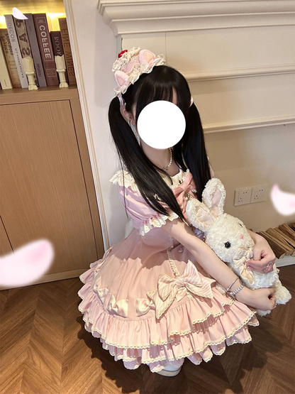 Lolita Princess OP Cake Skirt PA20214