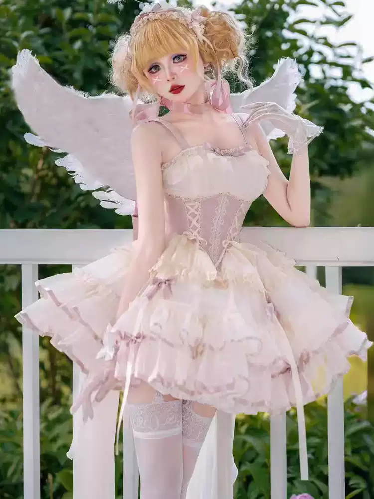 Cute JSK suspender skirt PA20186