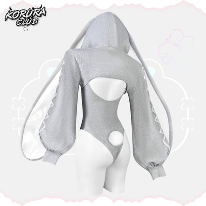 Cosplay Heart-Lock Floppy Bunny Jumpsuit KO103