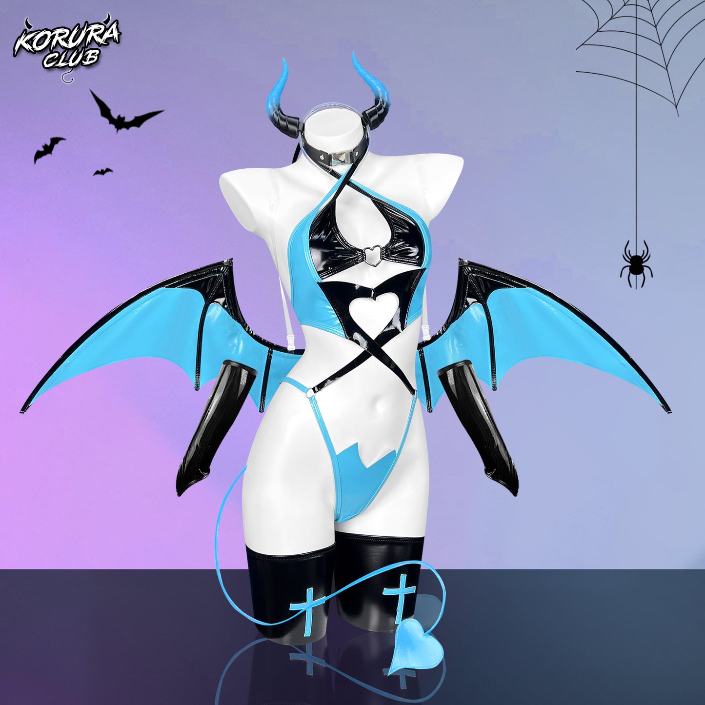 KORURACLUB-Cosplay Devil of Lust Succubus Lingerie KO02